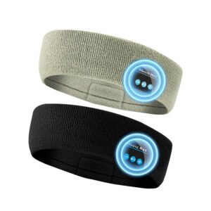 Wireless Bluetooth Music Headband, Sweat-absorbing for Outdoor Workout, Support Calls