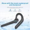 H4665e9b7fa514c5889325230caaeba11c G3 Business Wireless Noise Cancelling Sports Headset, Over-Ear Bluetooth Headphone, Single-Ear ENC Headset