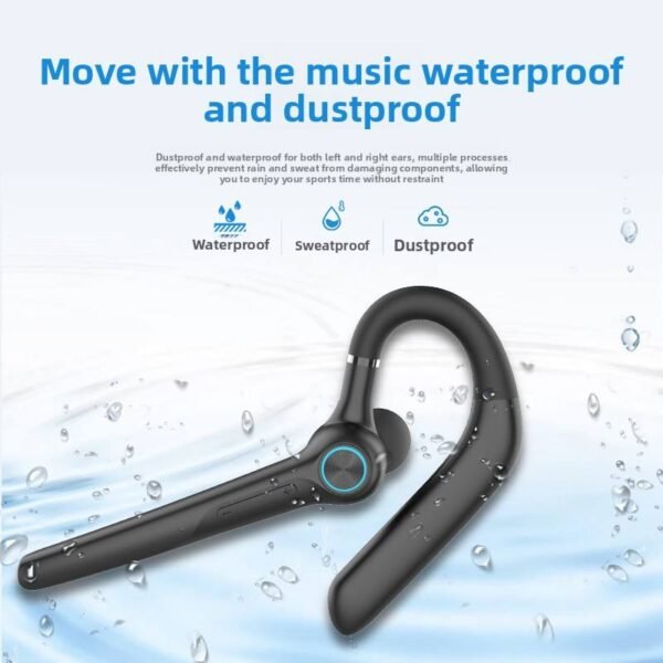 H4665e9b7fa514c5889325230caaeba11c G3 Business Wireless Noise Cancelling Sports Headset, Over-Ear Bluetooth Headphone, Single-Ear ENC Headset