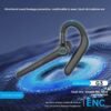 H4cd05a8ada1046778fdbc8634cb3a86cC G3 Business Wireless Noise Cancelling Sports Headset, Over-Ear Bluetooth Headphone, Single-Ear ENC Headset
