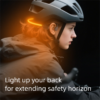 Bone Conduction Sports Headphones with LED Light Strip, Waterproof, BT6.0 Wireless Earphones, MP3 Mode, Support 32G Memory