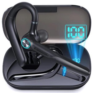 He46186e7066a49c79800be633df6ecefz G3 Business Wireless Noise Cancelling Sports Headset, Over-Ear Bluetooth Headphone, Single-Ear ENC Headset