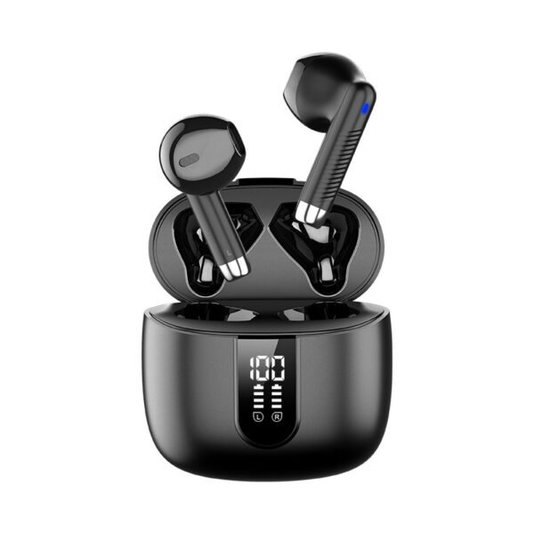 Bluetooth 5.3, in-ear TWS earbuds with noise-canceling and stereo sound