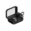 Wireless Bluetooth Headset with Digital Display, Clip-On Design, and High-Definition Call Quality